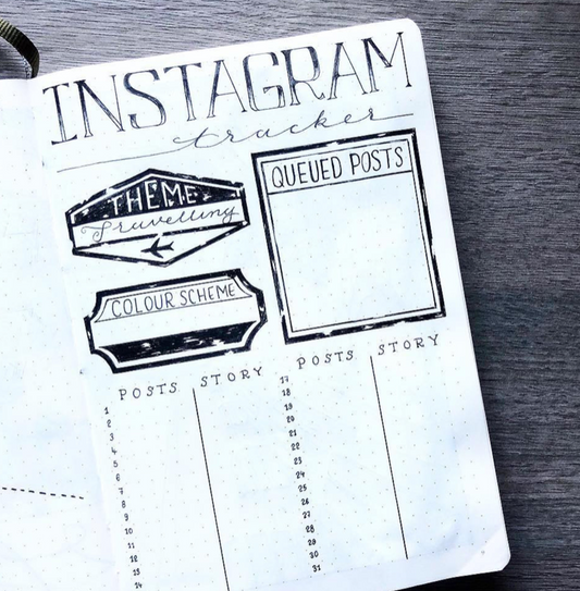 How To Use Your Bullet Journal To Improve Your Instagram Game