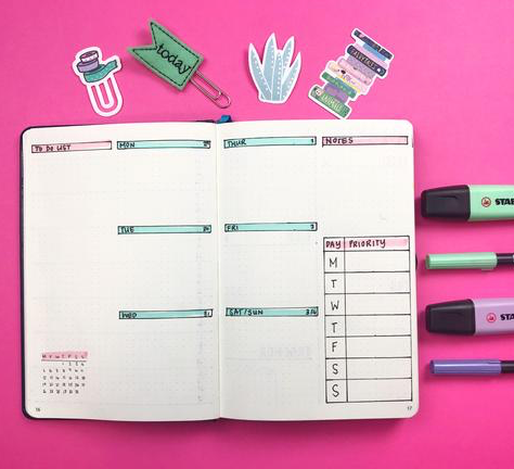 5 Easy Bullet Journal Spreads for Beginners