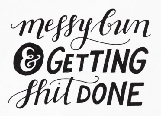 Free hand lettering printable