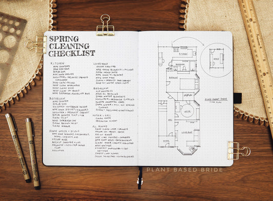 5 Spring Cleaning Spread Ideas for your Bullet Journal!