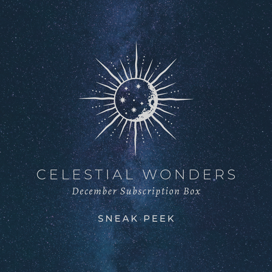 SPOILER ALERT! First Look at the December 2023 Subscription Box: Celestial Wonders