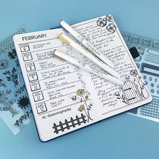 Creating a Weekly Diary with your Traveler's Notebook + FREE Printable!