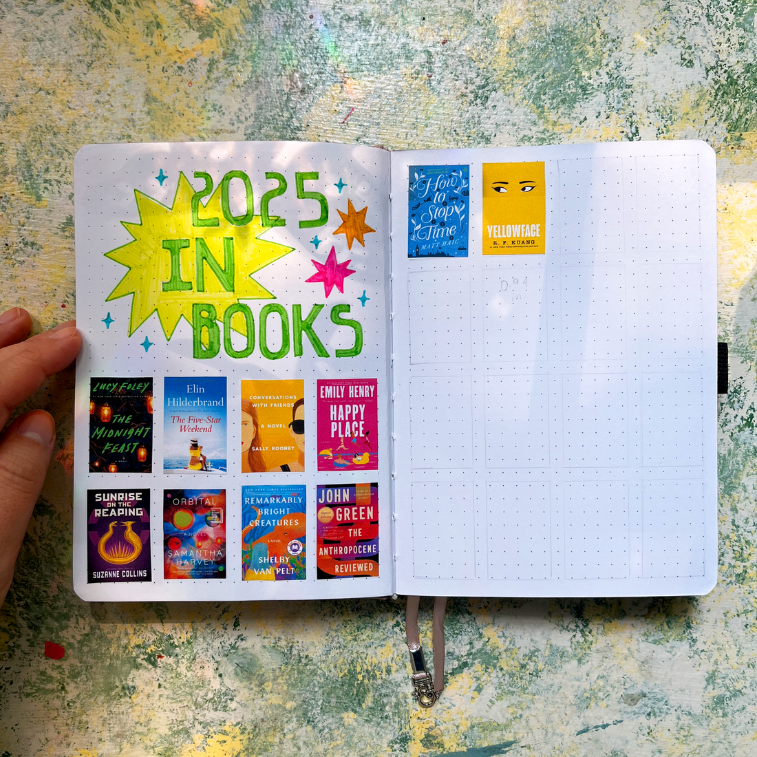 Reading Journal Set Up & Adding A Book Review Entry