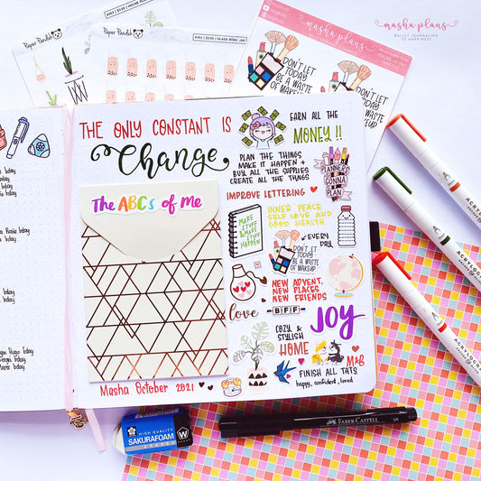 How To Create A Vision Board For 2022 In Your Bullet Journal