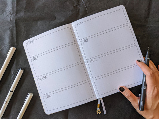 10+ Bullet Journal Weekly Spread Ideas + How To Use Them!