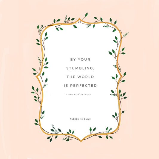 Freebie Friday - By Your Stumbling Print