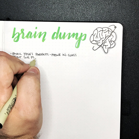 A Teachers Brain Dump