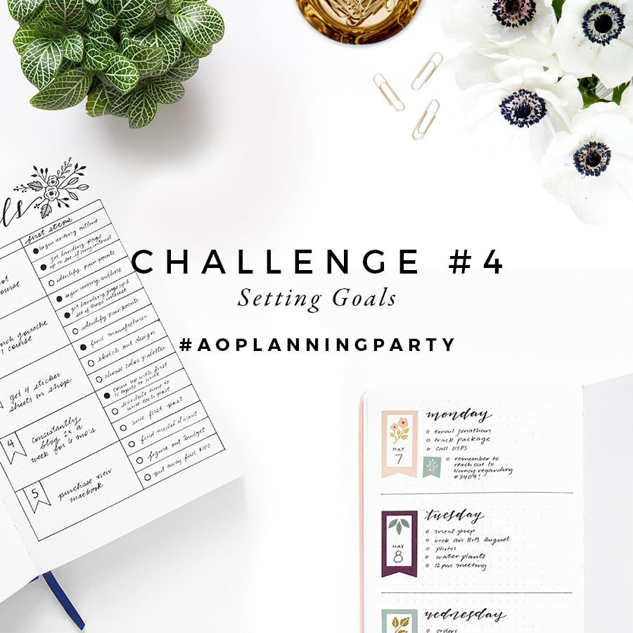 Week 4 - #AOPlanningParty