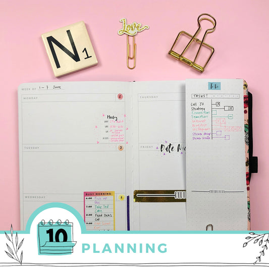 6 Creative ways to use your Undated Planner for Project Management