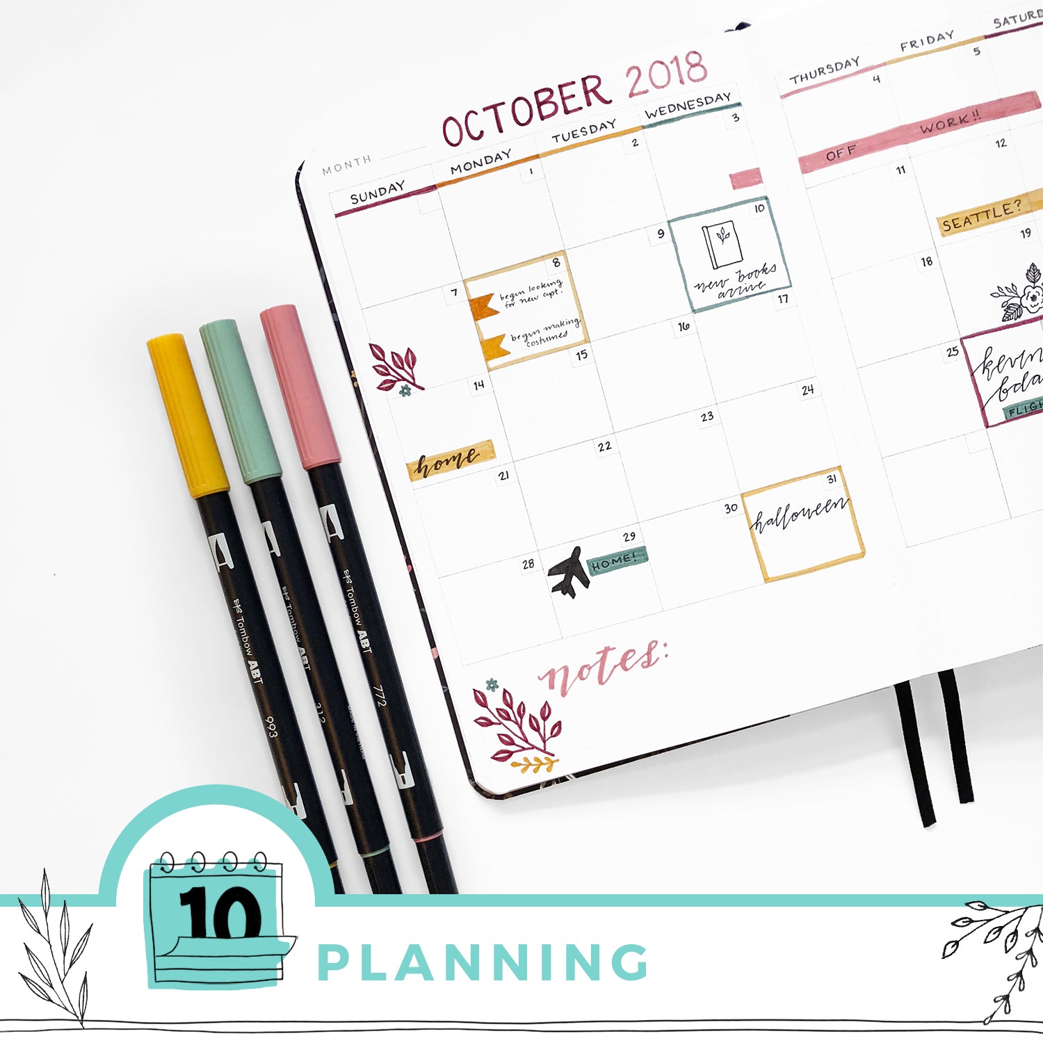 Adding More Creativity Into Your Planner