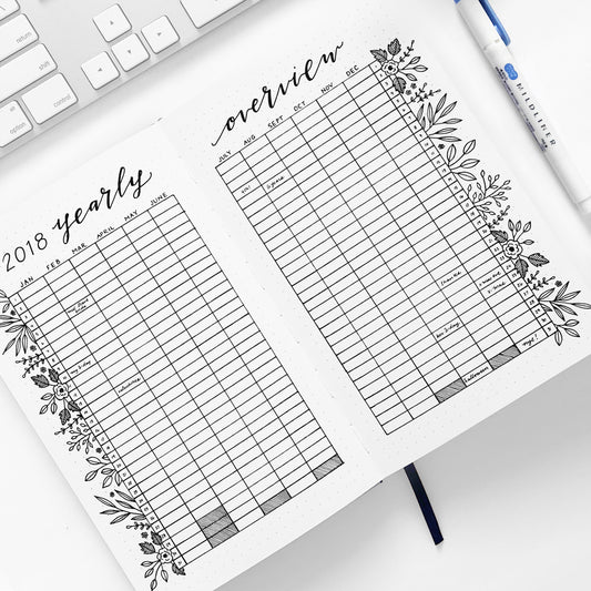 Freebie Friday - Yearly Plan Printable