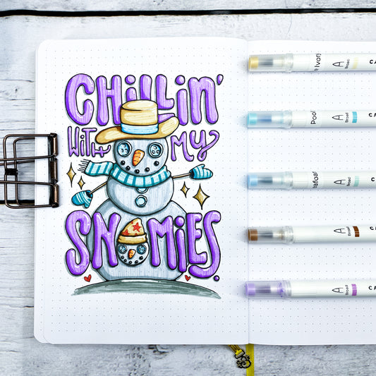 How to Create a Fun Winter Quote with Illustrations