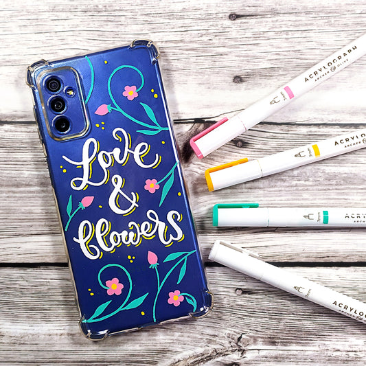 How To Decorate A Phone Case With Acrylic Paint Pens