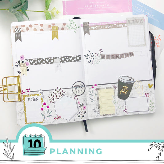 5 Tips for Choosing the Perfect Colour Palette Theme for your Journal or Planner