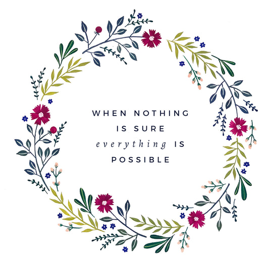 Freebie Friday - Everything is Possible Print
