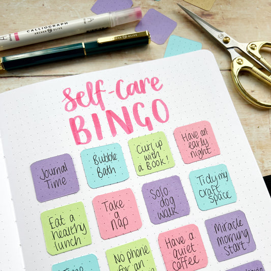 How To Create A Fun Bingo Spread In Your Journal