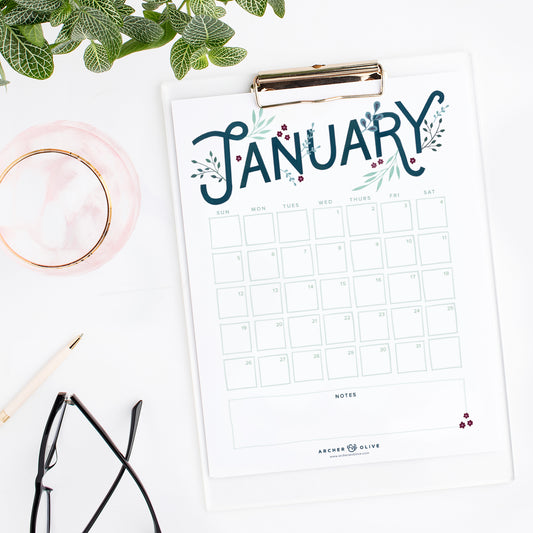 January 2020 Freebie!