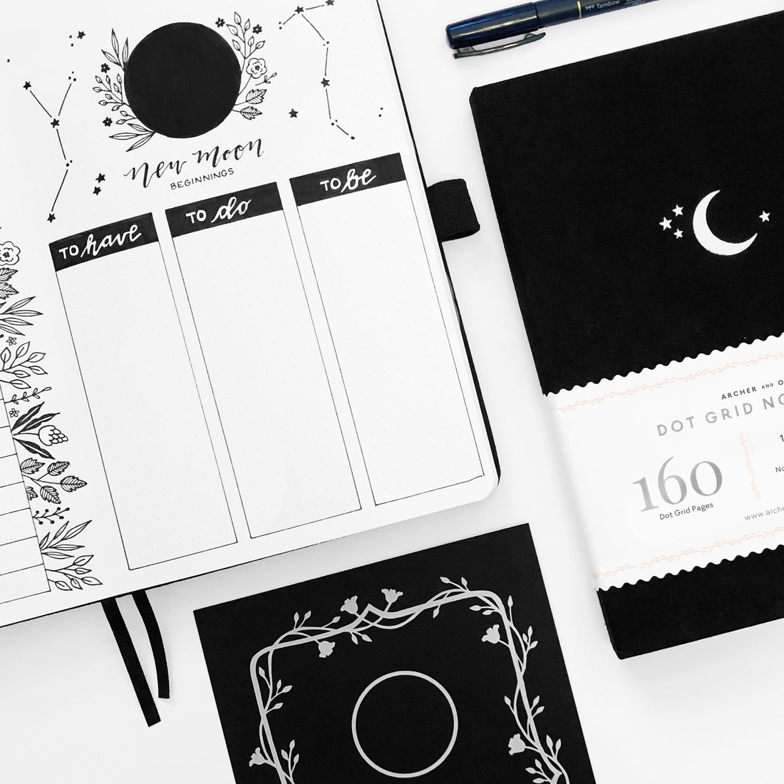 Bullet Journal Layouts You Need For Each Phase of The Moon