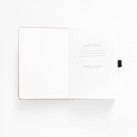 PREORDER: B5 Coffee & Books Dot Grid Notebook - Archer and Olive