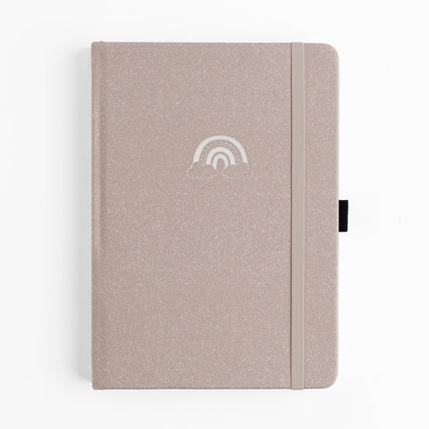 Rainbow Sparkle Dot Grid Notebook - Archer and Olive