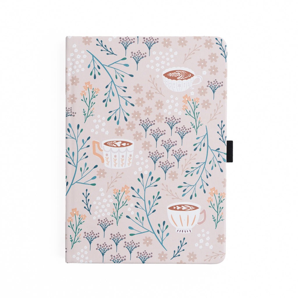 A5 Cozy Cafe: Dot Grid Notebook - Archer and Olive