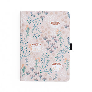 A5 Cozy Cafe: Dot Grid Notebook - Archer and Olive