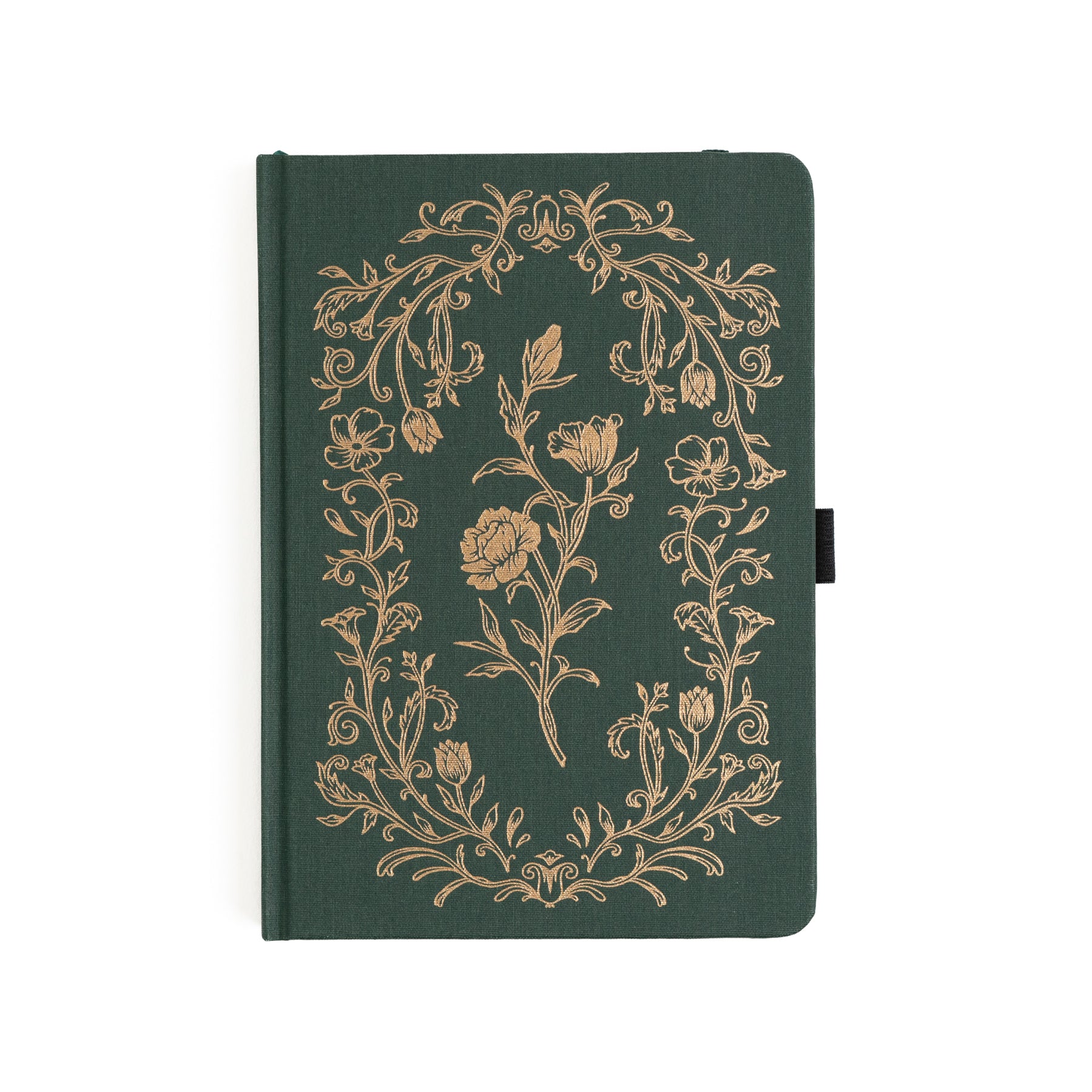 Antique Floral: Dot Grid Notebook - Archer and Olive