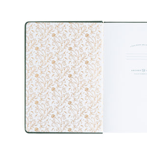 Antique Floral: Dot Grid Notebook - Archer and Olive