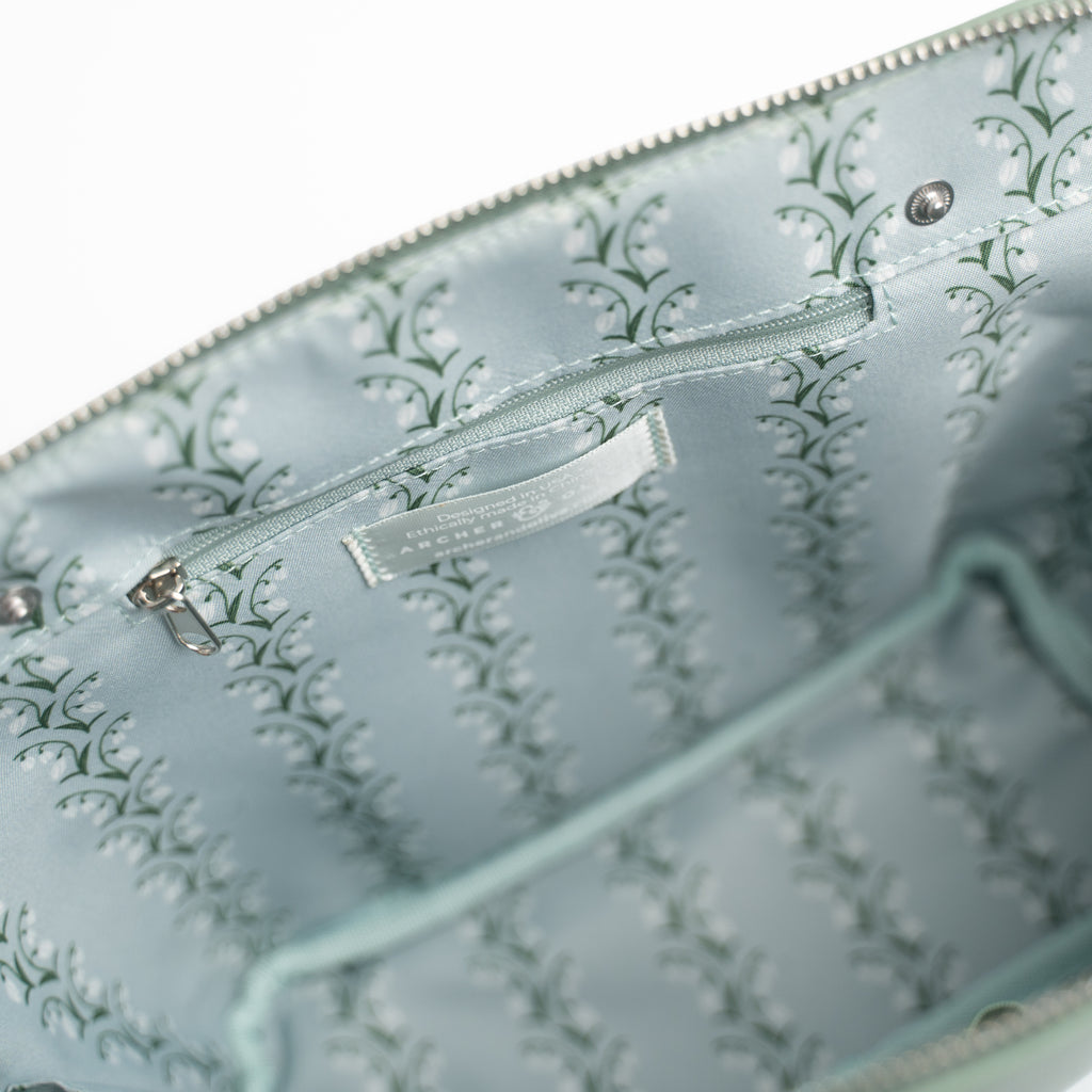 Travel Accessory Pouch with Insert - Archer and Olive