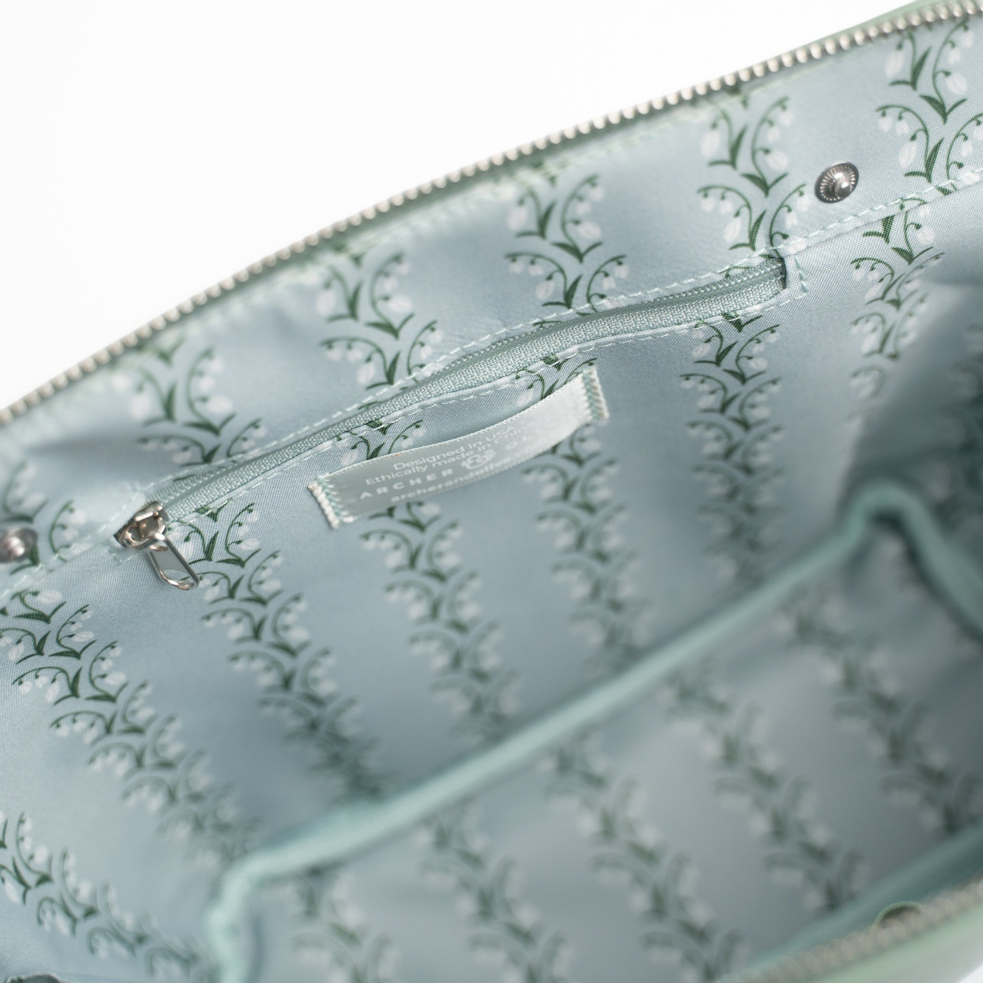 Travel Accessory Pouch with Insert - Archer and Olive