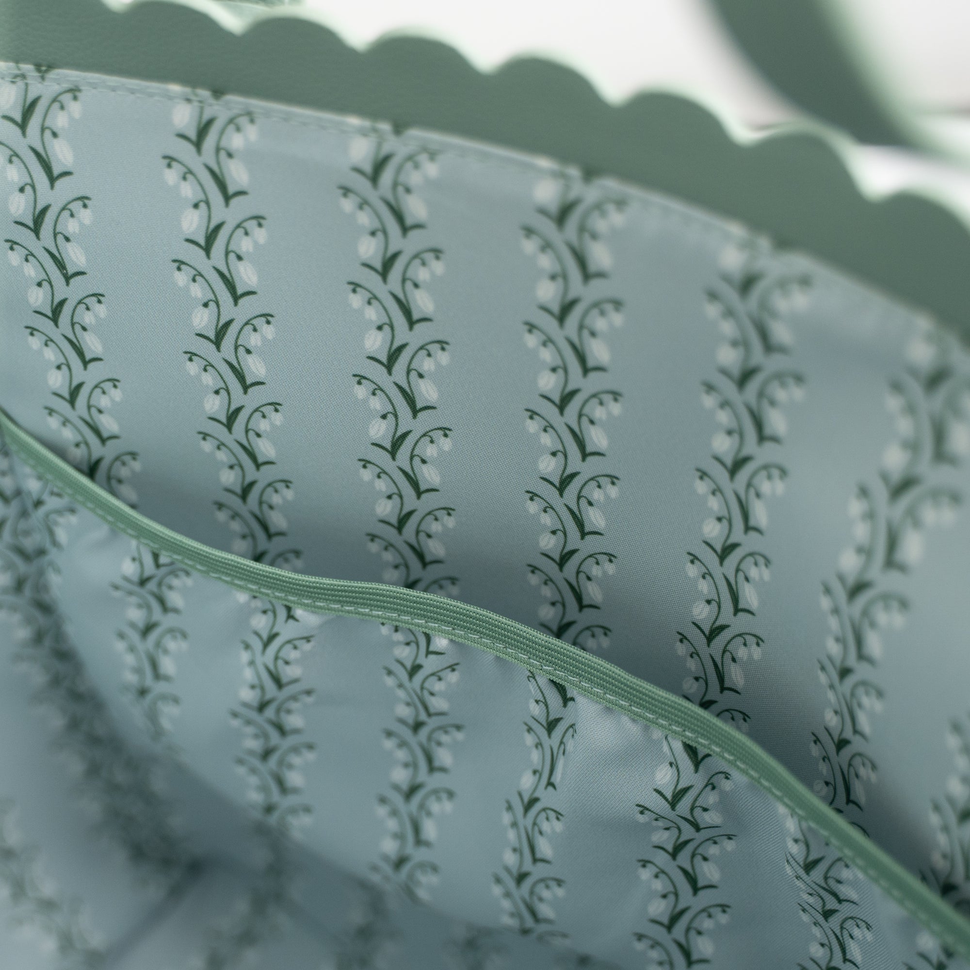 Large Tote with Snowflake Charm - Archer and Olive