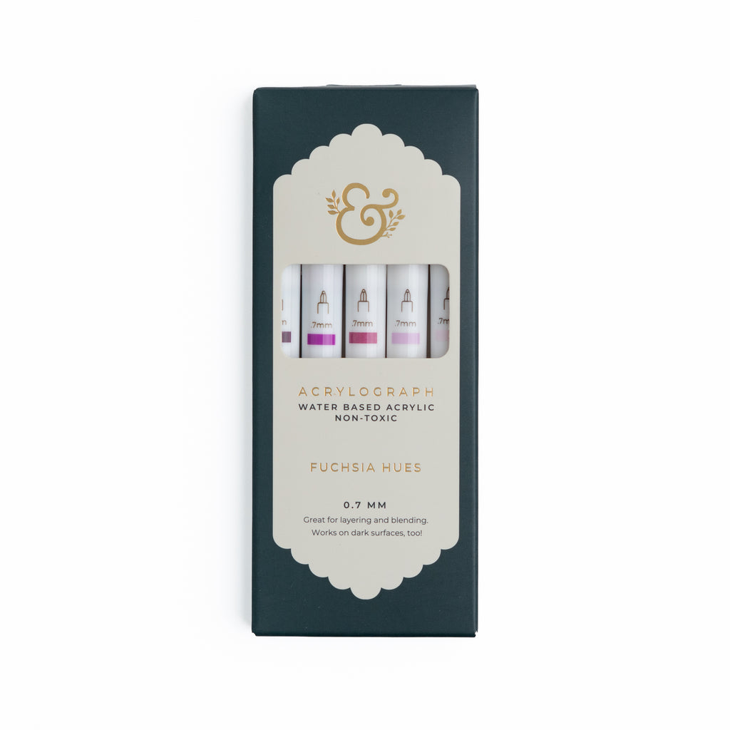 Fuchsia Hues Set - Archer and Olive