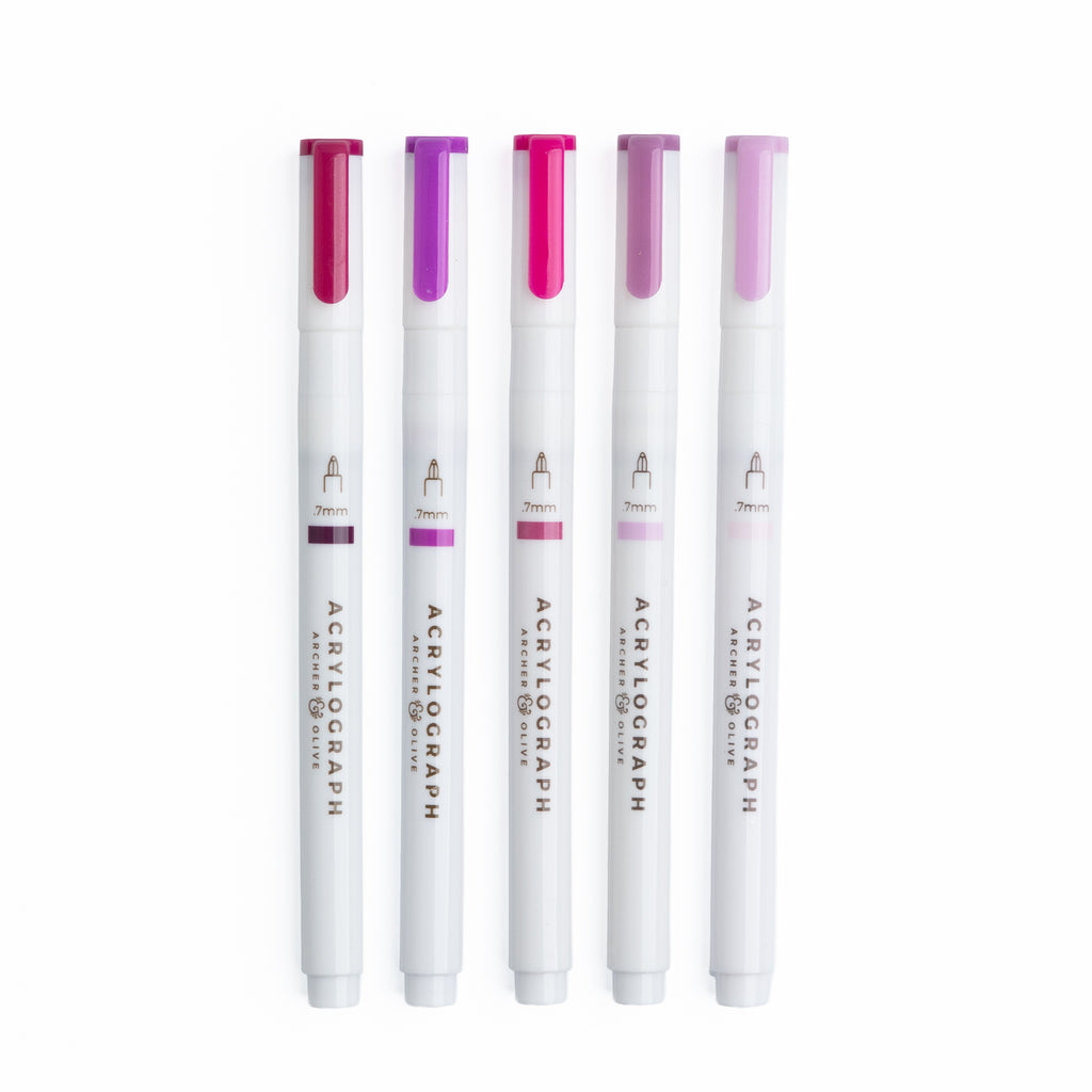 Fuchsia Hues Set - Archer and Olive