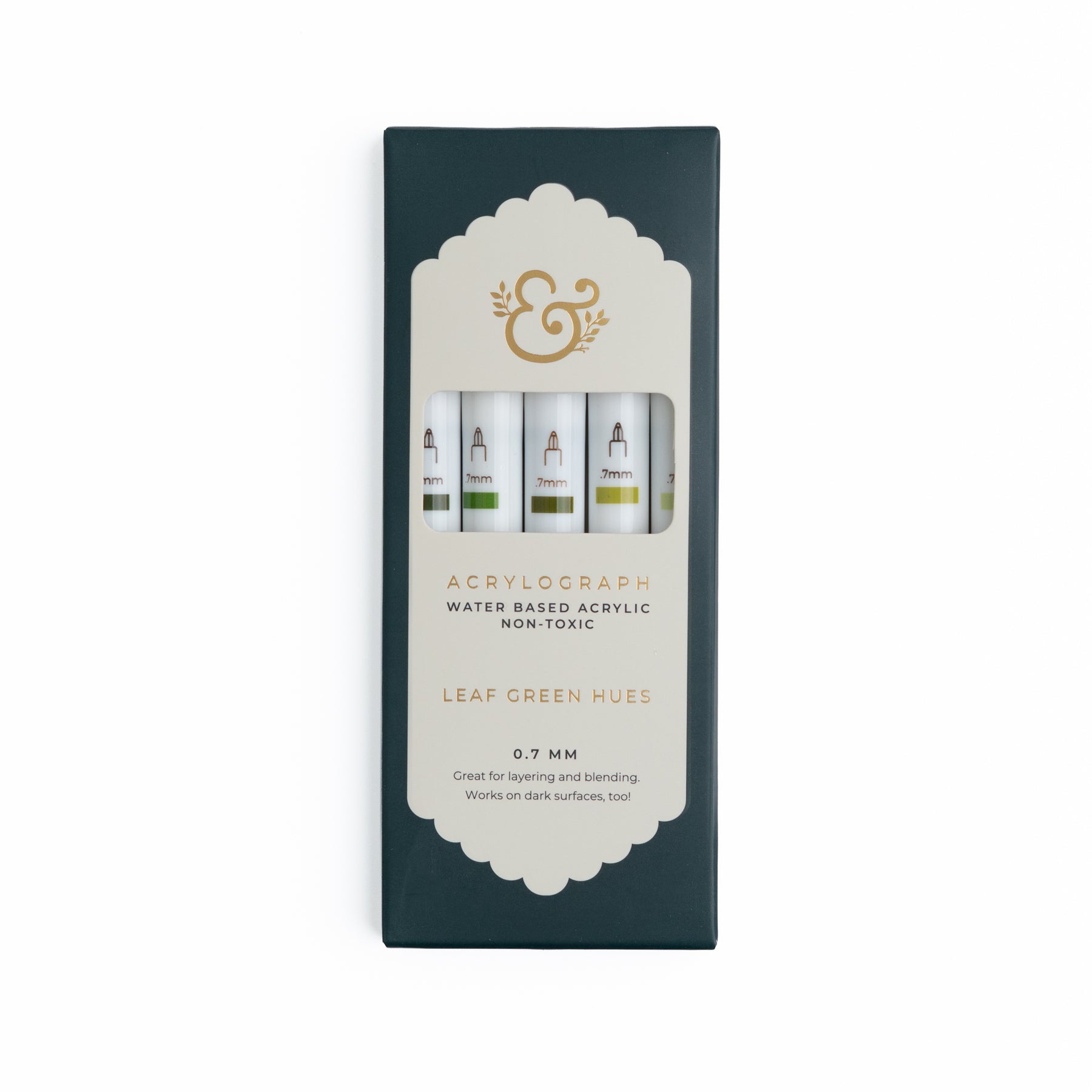 Leaf Green Hues Set - Archer and Olive