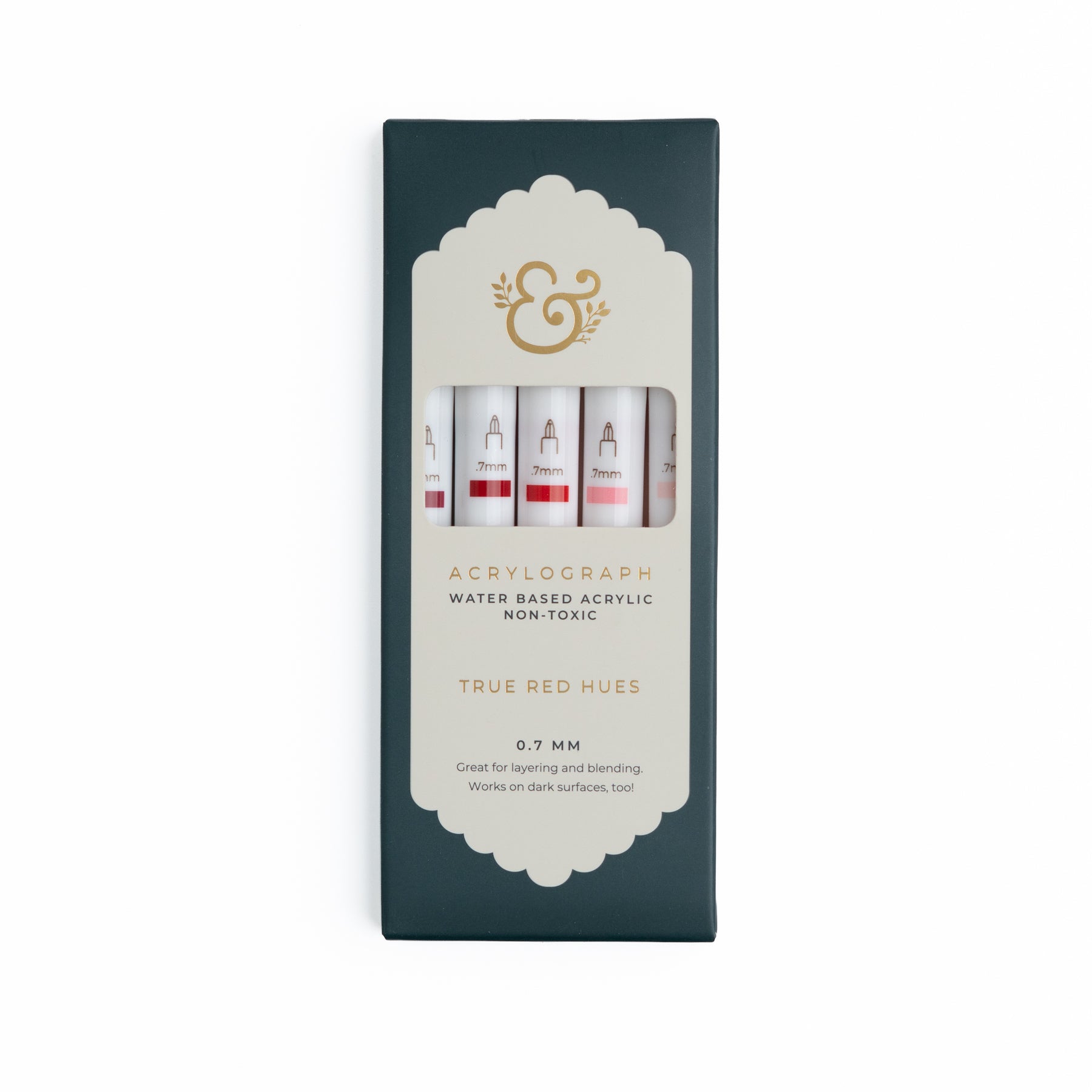 True Red Hues set - Archer and Olive