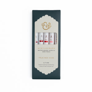 True Red Hues set - Archer and Olive