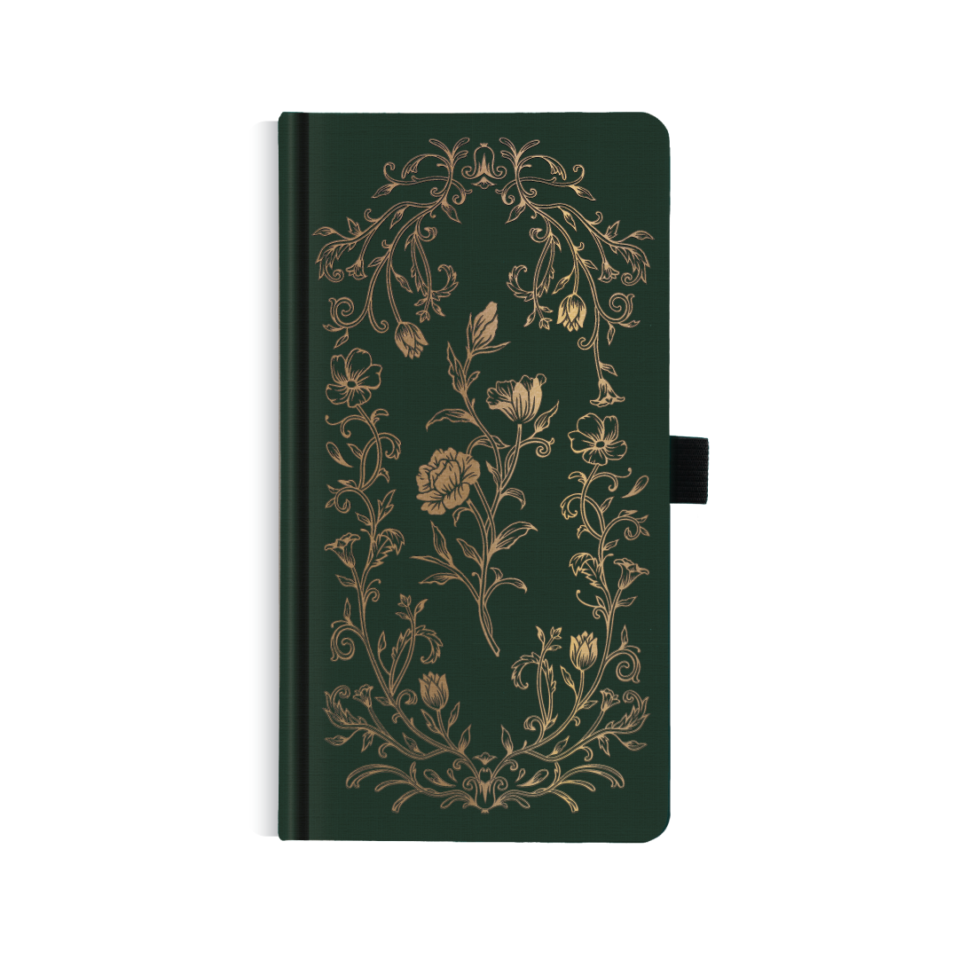 Antique Floral: Notebook