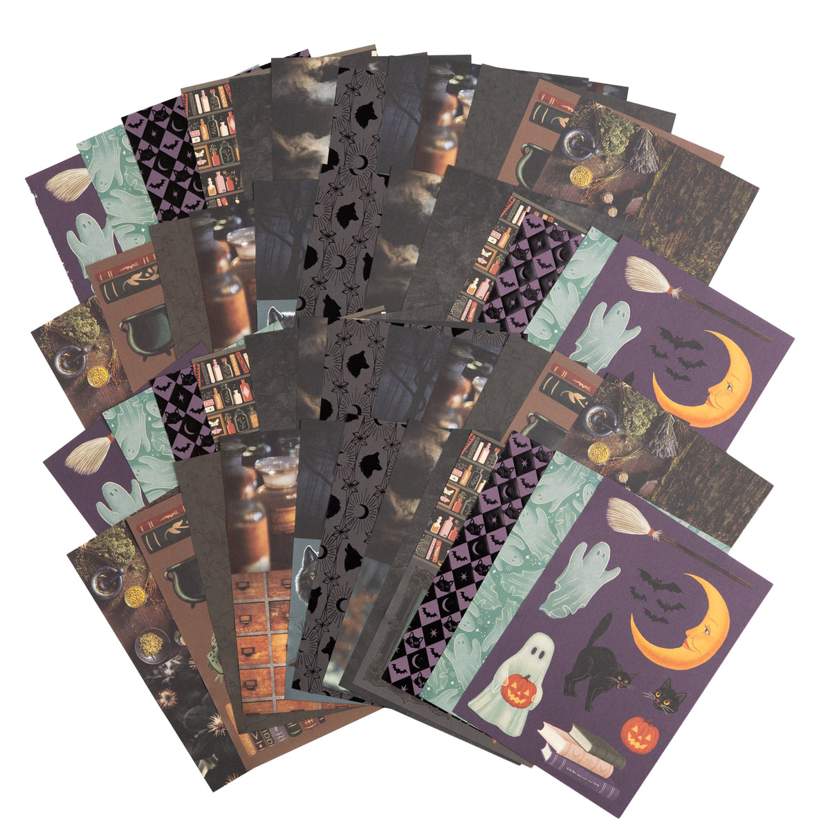 Mystic Magic Collage Papers