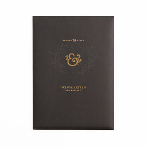 Deluxe Letter Sticker Set