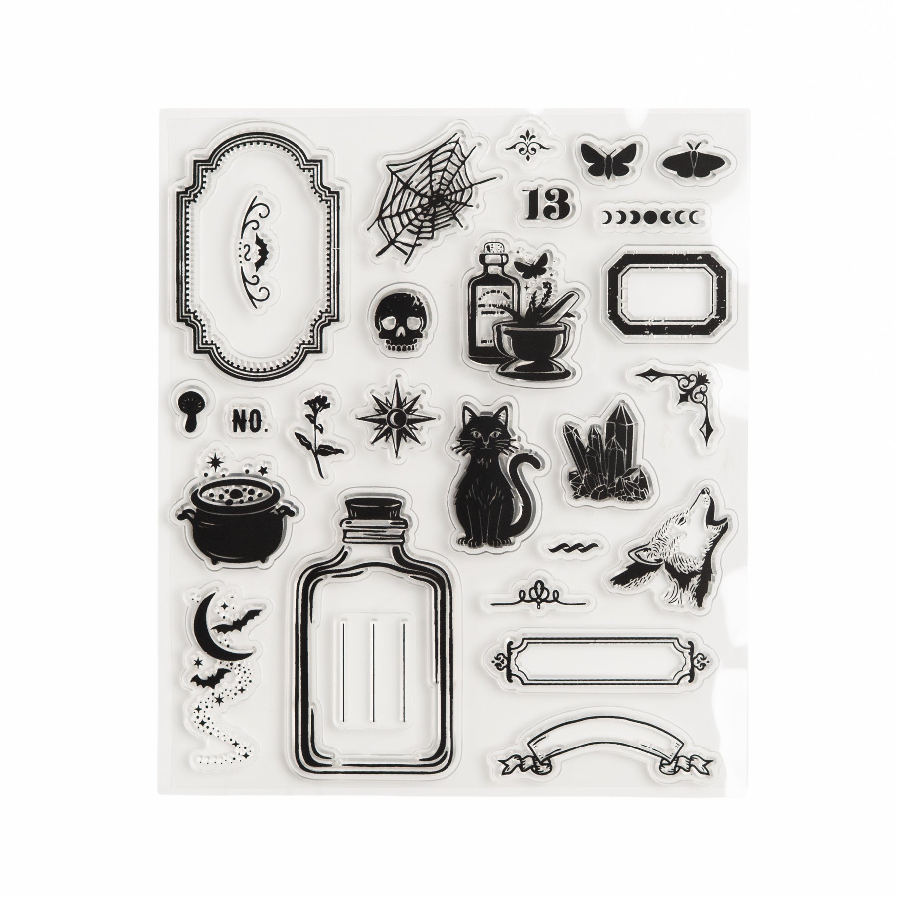 Mystic Magic Acrylic Stamp Set