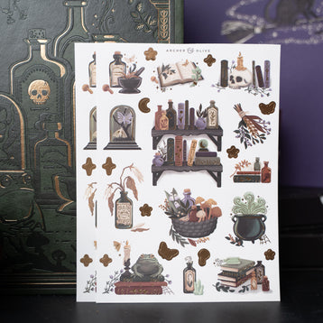 PRE-ORDER Apothecary Shelf | Sticker Set