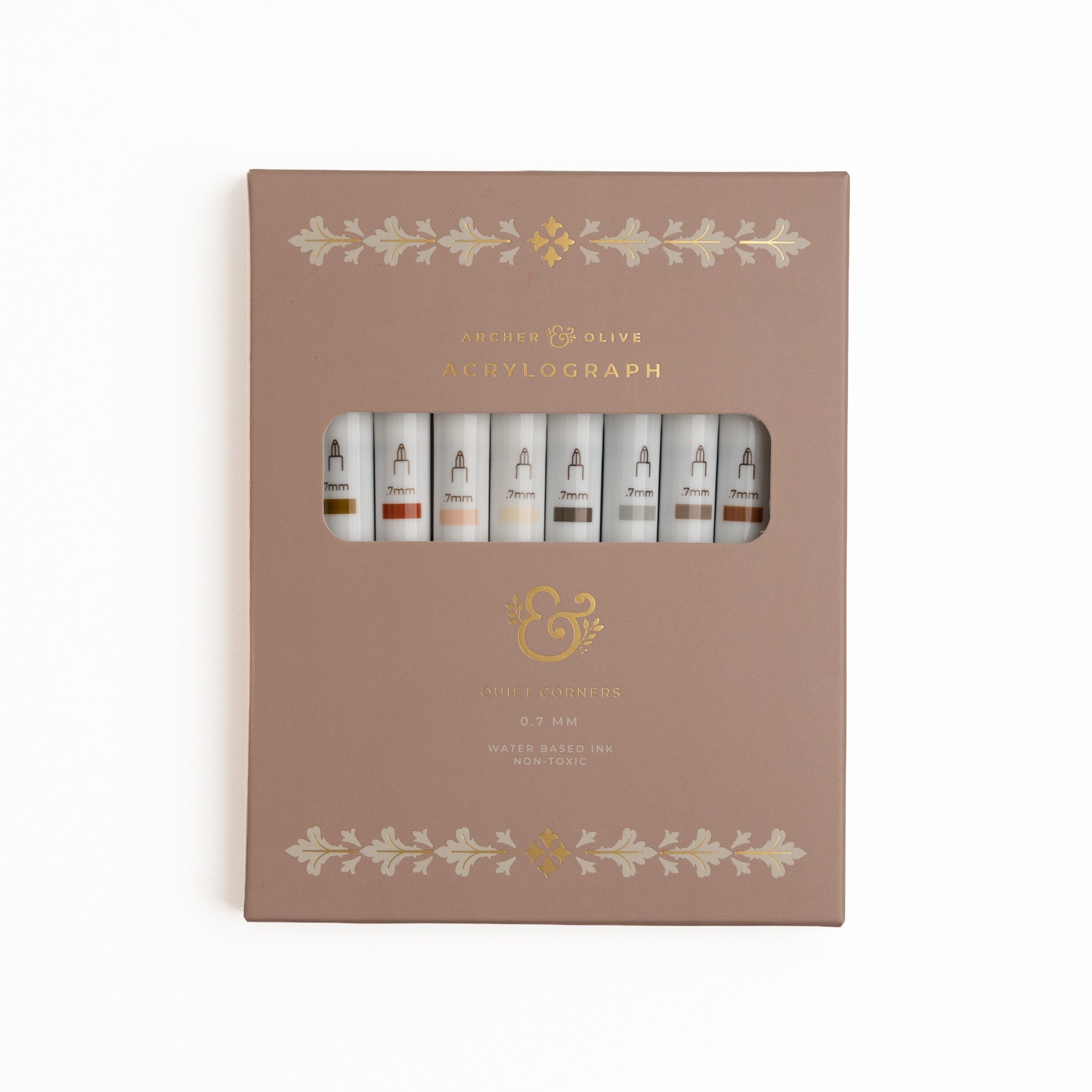Quiet Corners Acrylograph Pens | Set of 10