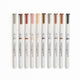  Set of ten Quiet Corners acrylograph fine-tip .7 mm acrylic paint pen