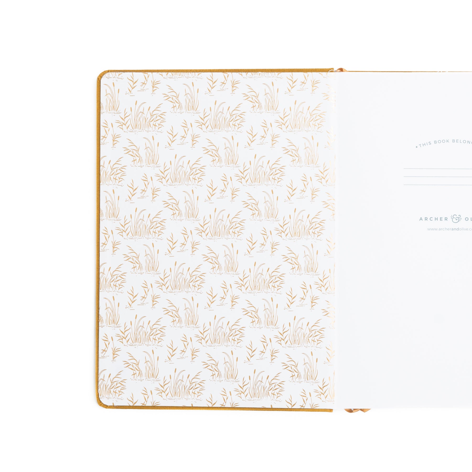 A5 Gentle Breeze: Lined Notebook - Archer and Olive