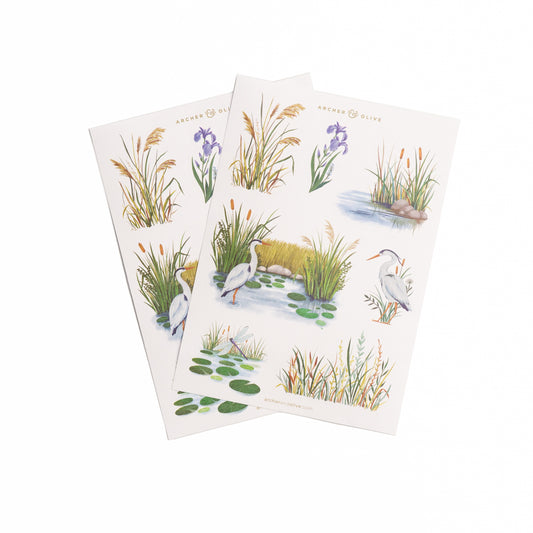 Gentle Breeze Sticker Set - Archer and Olive