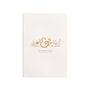 Mushroom Monarch Sticker Set - Archer and Olive