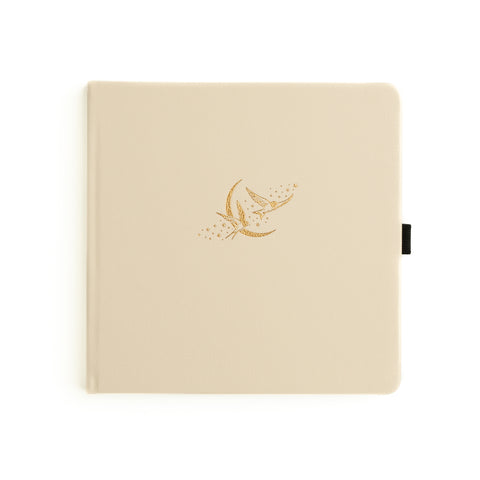 8x8 Swallows: Dot Grid Notebook - Archer and Olive