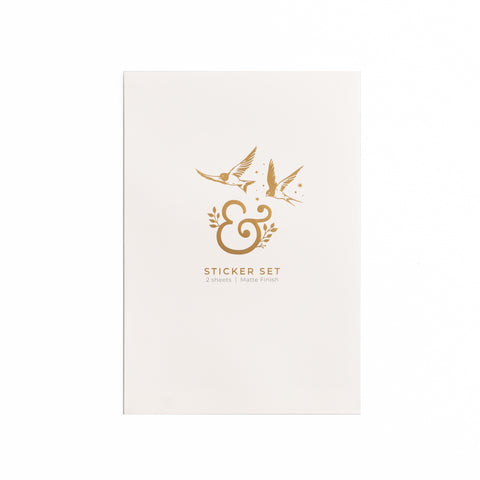 Swallows Sticker Set - Archer and Olive