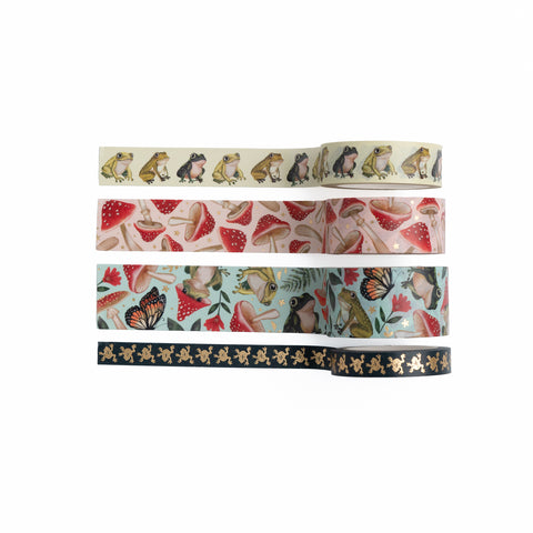 Mushroom Monarch Washi Tape Set - Archer and Olive