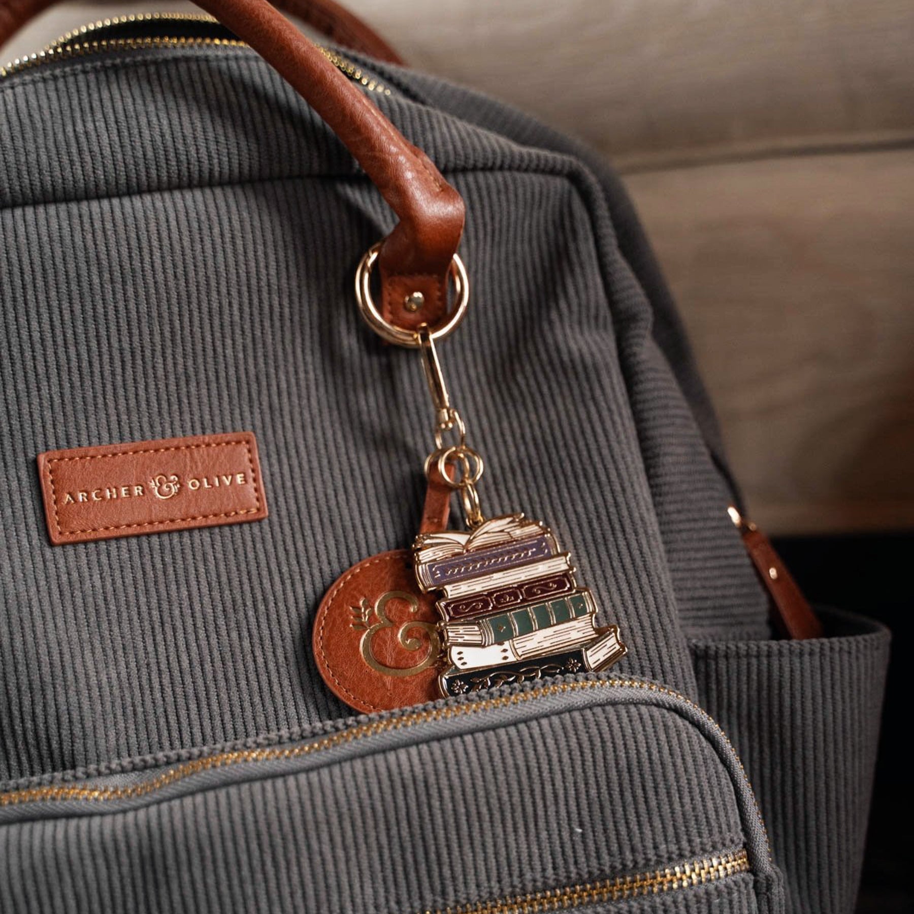 Quiet Corners Backpack in Gray